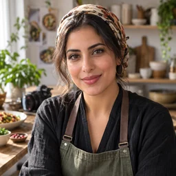 Food photographer profile portrait